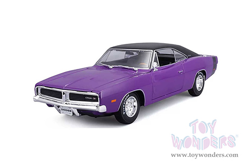  Maisto - Special Edition | Dodge Charger R/T Hardtop (1969, 1/18 scale diecast model car, Purple) 31387PR