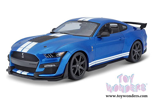 Maisto Special Edition - Ford Mustang Shelby GT500 Hard Top (2020, 1/18 scale diecast model car, Blue) 31388BU