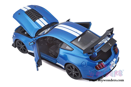 Maisto Special Edition - Ford Mustang Shelby GT500 Hard Top (2020, 1/18 scale diecast model car, Blue) 31388BU