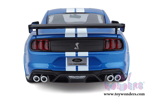 Maisto Special Edition - Ford Mustang Shelby GT500 Hard Top (2020, 1/18 scale diecast model car, Blue) 31388BU