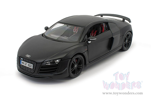 Maisto - Special Edition | Audi R8 GT Hardtop (1/18 scale diecast model car, Matte Black) 31395BK