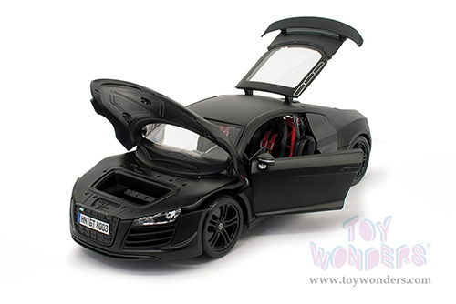 Maisto - Special Edition | Audi R8 GT Hardtop (1/18 scale diecast model car, Matte Black) 31395BK