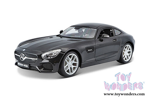  Maisto - Special Edition | Mercedes-Benz AMG GT Hardtop (1/18 scale diecast model car, Matte Black) 31398BK