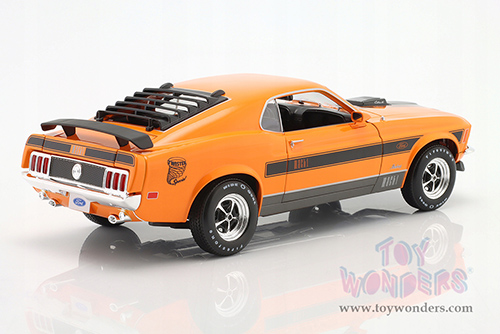Maisto Special Edition - Ford Mustang Mach 1 428 Hardtop (1970, 1/18 scale diecast model car, Orange) 31453OR
