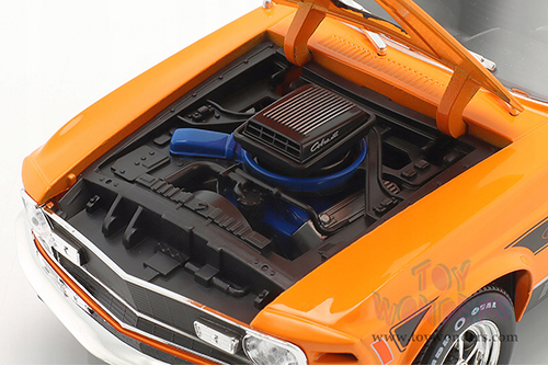Maisto Special Edition - Ford Mustang Mach 1 428 Hardtop (1970, 1/18 scale diecast model car, Orange) 31453OR