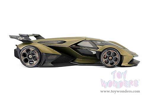  Maisto - Special Edition | Lamborghini V12 Vision Gran Turismo (1/18 scale diecast model car, Matte Green) 31454GN
