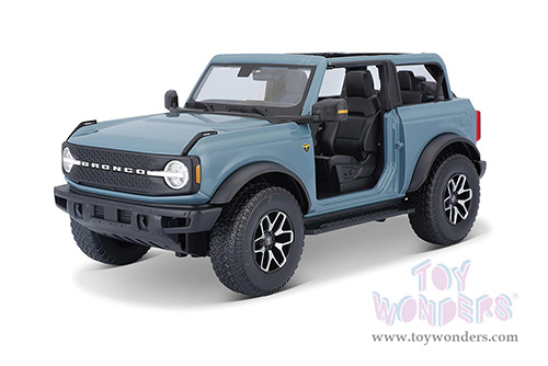Maisto - Special Edition | Ford Bronco Badlands (2021, 1/18 scale diecast model car, Blue) 31457BU