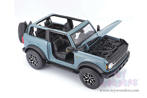 Maisto - Special Edition | Ford Bronco Badlands (2021, 1/18 scale diecast model car, Blue) 31457BU