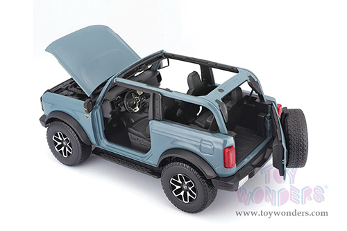 Maisto - Special Edition | Ford Bronco Badlands (2021, 1/18 scale diecast model car, Blue) 31457BU
