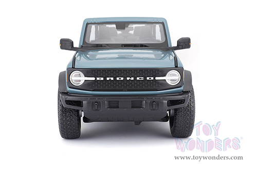 Maisto - Special Edition | Ford Bronco Badlands (2021, 1/18 scale diecast model car, Blue) 31457BU