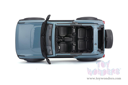 Maisto - Special Edition | Ford Bronco Badlands (2021, 1/18 scale diecast model car, Blue) 31457BU
