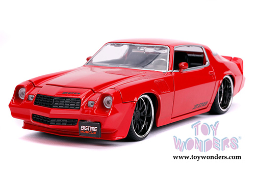Jada Toys Bigtime Muscle | Chevy&reg; Camaro&reg; Z28 Hard Top (1979, 1/24 scale diecast model car, Red) 31458/4