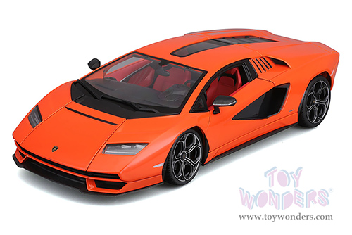  Maisto - Special Edition | Lamborghini Countach LPI 800-4 Hardtop (1/18 scale diecast model car, Orange) 31459OR