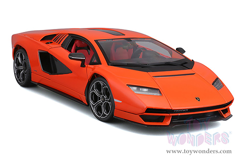 Maisto - Special Edition | Lamborghini Countach LPI 800-4 Hardtop (1/18 scale diecast model car, Orange) 31459OR