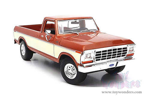 Maisto Special Edition - Ford F150 Pickup (1979, 1/18 scale diecast model car, Brown/Cream) 31462BN