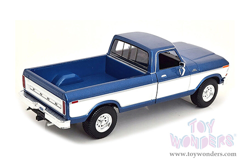Maisto Special Edition - Ford F150 Pickup (1979, 1/18 scale diecast model car, Blue/White) 31462BU