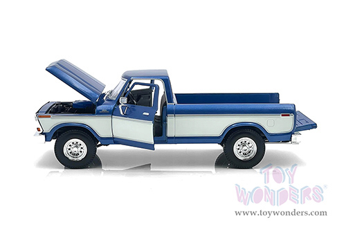 Maisto Special Edition - Ford F150 Pickup (1979, 1/18 scale diecast model car, Blue/White) 31462BU