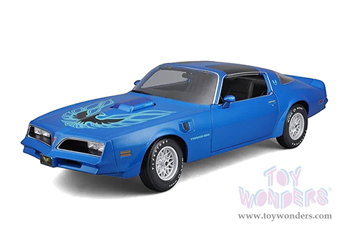  Maisto - Special Edition | Pontiac Firebird Trans Am (1978, 1/18 scale diecast model car, Blue) 31464BU