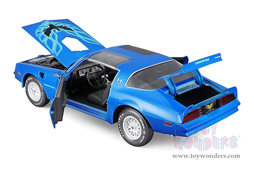  Maisto - Special Edition | Pontiac Firebird Trans Am (1978, 1/18 scale diecast model car, Blue) 31464BU
