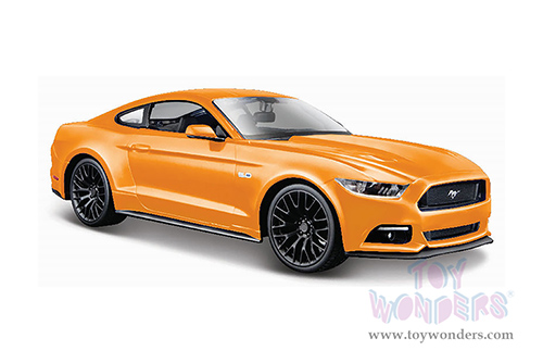 Maisto - Ford Mustang GT Hard Top (2015, 1/24 scale diecast model car, Orange) 31508OR