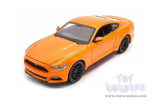 Maisto - Ford Mustang GT Hard Top (2015, 1/24 scale diecast model car, Orange) 31508OR