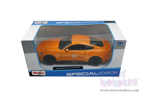 Maisto - Ford Mustang GT Hard Top (2015, 1/24 scale diecast model car, Orange) 31508OR