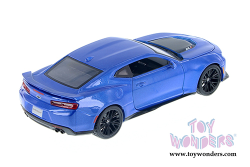  Maisto - Special Edition | Chevrolet® Camaro® ZL1 Hardtop (2017, 1/24 scale diecast model car, Blue) 31512BU