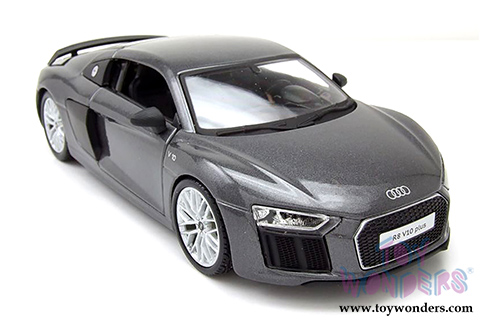 Maisto - Special Edition | Audi R8 V10 Plus Hard Top (1/24 scale diecast model car, Gray) 31513GY