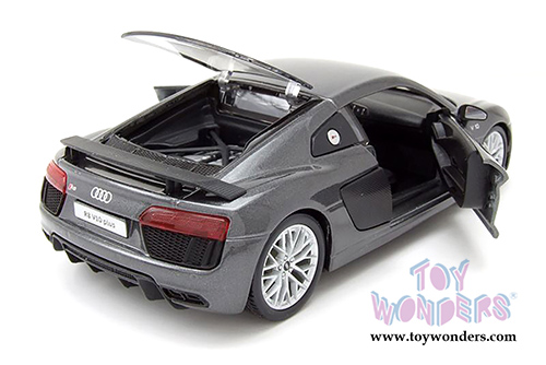 Maisto - Special Edition | Audi R8 V10 Plus Hard Top (1/24 scale diecast model car, Gray) 31513GY