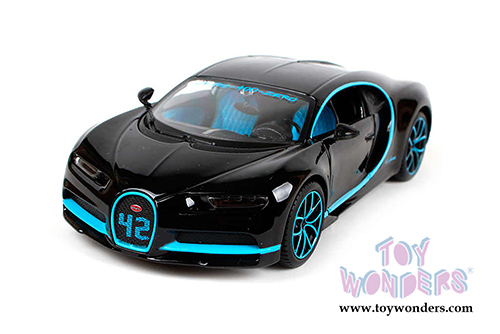  Maisto - Special Edition | Bugatti Chiron 42 Hardtop (1/24 scale diecast model car, Black) 31514BK