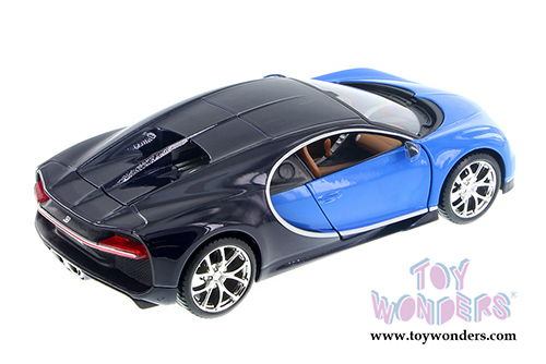  Maisto - Special Edition | Bugatti Chiron Hardtop (1/24 scale diecast model car, Blue) 31514BU