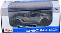 Maisto - Special Edition | Chevrolet® Corvette® Grand Sport™ Hard Top (2017, 1/24 scale diecast model car, Gray) 31516GY
