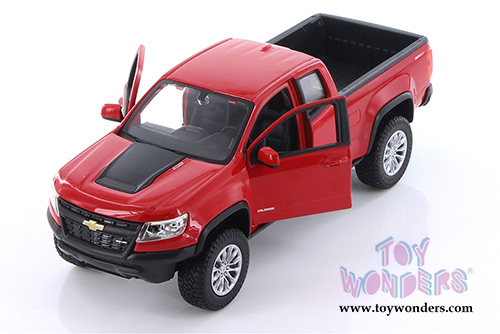  Maisto - Special Edition | Chevrolet&reg; Colorado ZR2 Pickup Truck (2017, 1/27 scale diecast model car, Red) 31517R