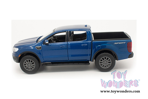 Maisto - Special Edition | Ford Ranger Pickup Truck (2019, 1/24 scale diecast model car, Blue) 31521BU