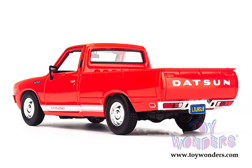 Showcasts Collectibles - Datsun 620 Pickup Truck (1973, 1/24 scale diecast model car, Red) 34522