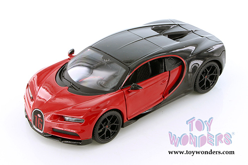 Maisto Special Edition - Bugatti Chiron Hardtop (1/24 scale diecast model car, Red/Black) 31524R