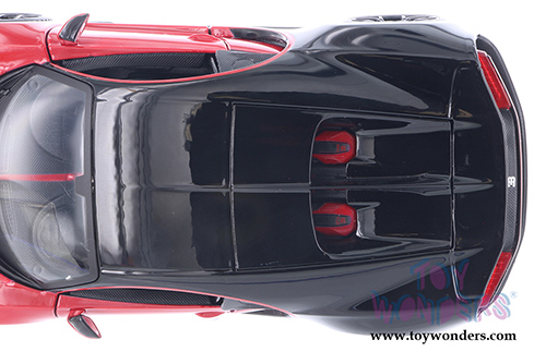 Maisto Special Edition - Bugatti Chiron Hardtop (1/24 scale diecast model car, Red/Black) 31524R