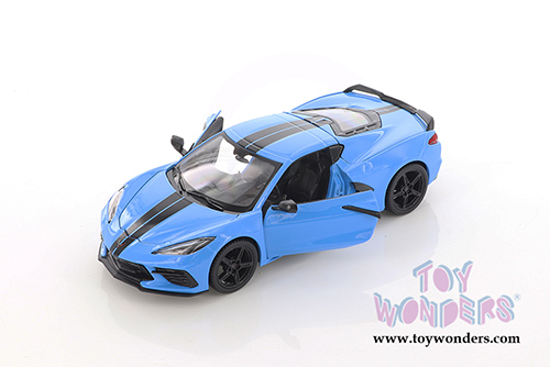 Maisto - Special Edition | Chevrolet&reg; Corvette&reg; Stingray Coupe Z51 (2020, 1/24 scale diecast model car, Blue) 31527BU