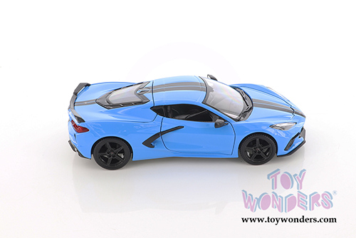 Maisto - Special Edition | Chevrolet&reg; Corvette&reg; Stingray Coupe Z51 (2020, 1/24 scale diecast model car, Blue) 31527BU