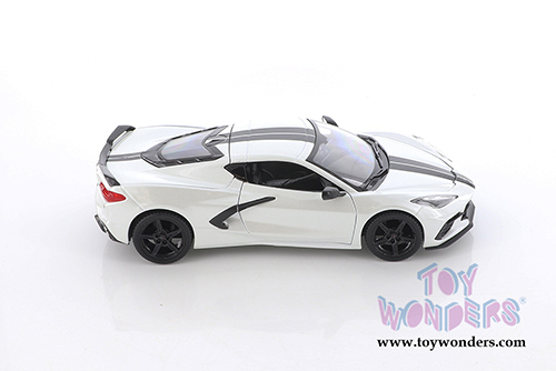 Maisto - Special Edition | Chevrolet&reg; Corvette&reg; Stingray Coupe Z51 (2020, 1/24 scale diecast model car, White) 31527W