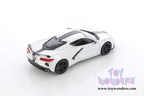 Maisto - Special Edition | Chevrolet&reg; Corvette&reg; Stingray Coupe Z51 (2020, 1/24 scale diecast model car, White) 31527W
