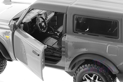  Maisto - Special Edition | Ford Bronco Badlands (2021, 1/24 scale diecast model car, Gray) 31530GY