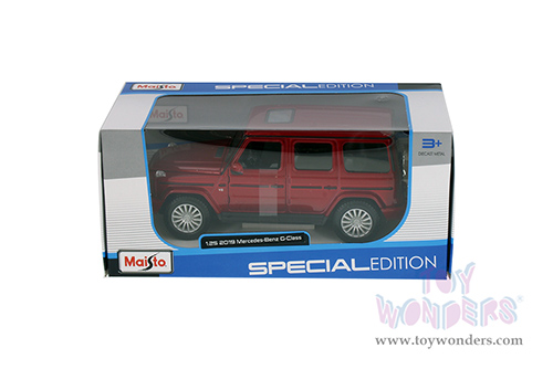 Maisto - Special Edition | Mercedes-Benz G-Class (2019, 1/25 scale diecast model car, Red) 31531R