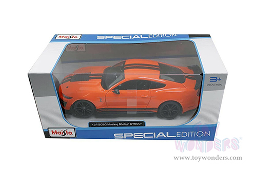 Maisto - Ford Shelby&reg; GT500&reg; Hardtop (2020, 1/24 scale diecast model car, Orange) 31532OR