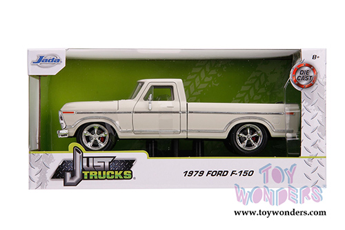 Jada Toys Just Trucks - Ford F-150 Custom Pickup (1979, 1/24 scale diecast model car, Beige) 31589