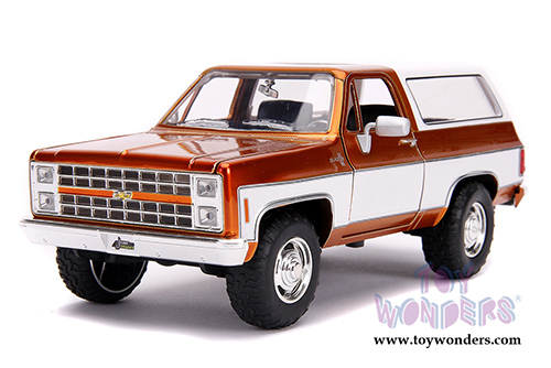 Jada Toys Just Trucks - Chevrolet&reg; Blazer K5 Off Road (1980, 1/24 scale diecast model car, Copper) 31591