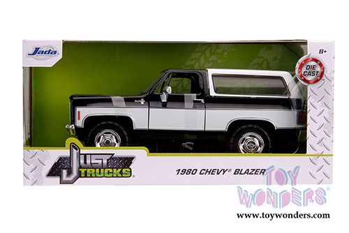 Jada Toys Just Trucks - Chevrolet® Blazer K5 Off Road (1980, 1/24 scale diecast model car, Glossy Black) 31592