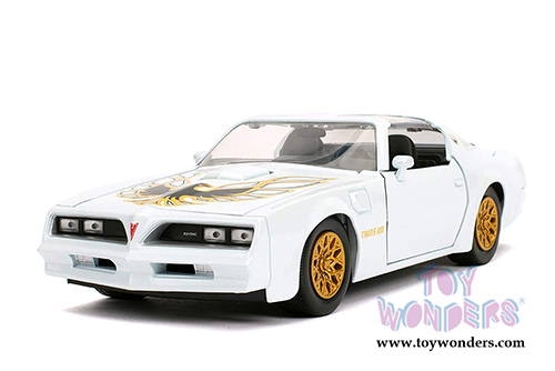 Jada Toys Bigtime Muscle | Pontiac&reg; Firebird&reg; Trans Am T-Top (1977, 1/24 scale diecast model car, Pearl White) 31600/4