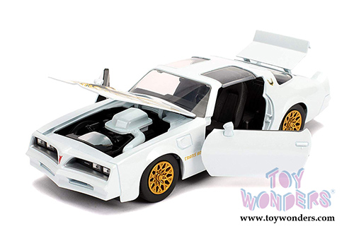 Jada Toys Bigtime Muscle | Pontiac&reg; Firebird&reg; Trans Am T-Top (1977, 1/24 scale diecast model car, Pearl White) 31600/4