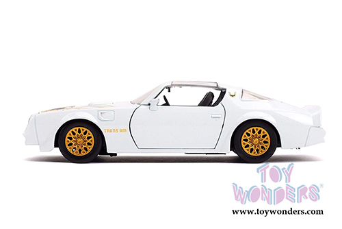 Jada Toys Bigtime Muscle | Pontiac&reg; Firebird&reg; Trans Am T-Top (1977, 1/24 scale diecast model car, Pearl White) 31600/4